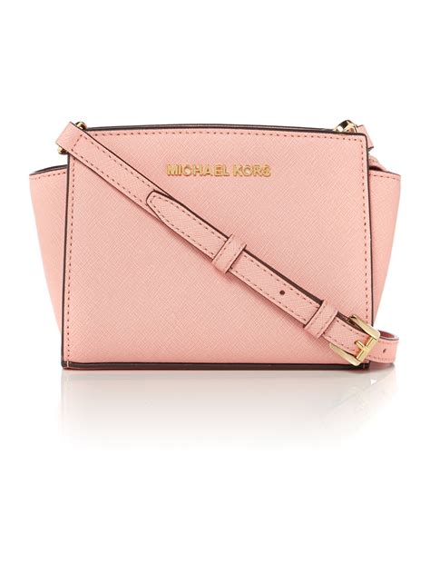 michael kors hot pink handbag|michael kors small pink crossbody.